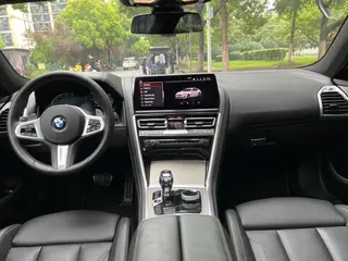 BMW 8 Series 2022 840i xDrive Four-door coupe M Sports suit interior photo 11