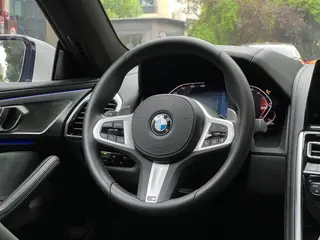 BMW 8 Series 2022 840i xDrive Four-door coupe M Sports suit interior photo 15