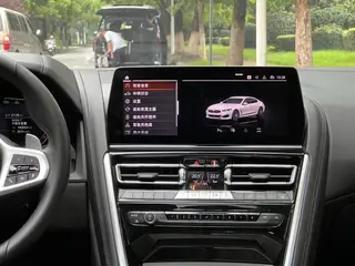 BMW 8 Series 2022 840i xDrive Four-door coupe M Sports suit interior photo 16