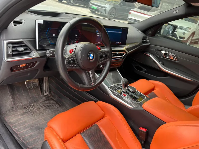 BMW M3 2023 M3 four-door sedan Thunder Edition interior photo 9 BMW M3 2023 M3 four-door sedan Thunder Edition interior photo 9