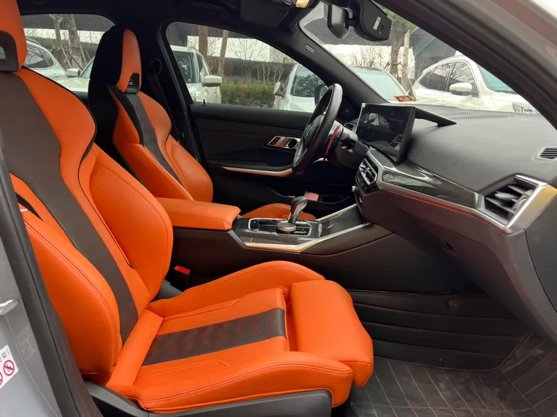 BMW M3 2023 M3 four-door sedan Thunder Edition interior photo 11 BMW M3 2023 M3 four-door sedan Thunder Edition interior photo 11