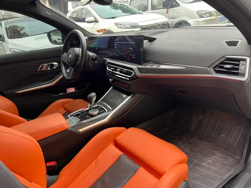 BMW M3 2023 M3 four-door sedan Thunder Edition interior photo 12 BMW M3 2023 M3 four-door sedan Thunder Edition interior photo 12
