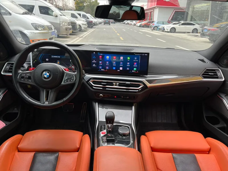 BMW M3 2023 M3 four-door sedan Thunder Edition interior photo 14 BMW M3 2023 M3 four-door sedan Thunder Edition interior photo 14