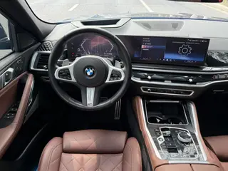 BMW X6 2023 Restyling xDrive40i Premium Class M Sports suit interior photo 14