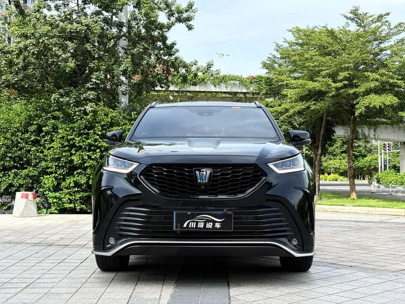 Toyota Crown Kluger 2023 Intelligent electric hybrid double engine 2.5L E-CVT Four-wheel drive Premium Edition exterior photo 2