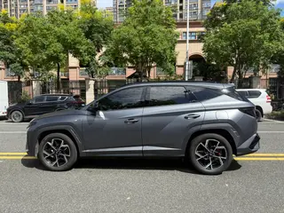 Hyundai Tucson 2025 Tucson L 1.5T GLX Versión de élite N-Line exterior foto 8