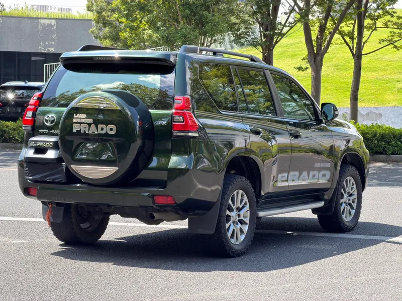 Toyota Prado 2018 3.5L Automatic TX-L Rear spare wheel exterior photo 8