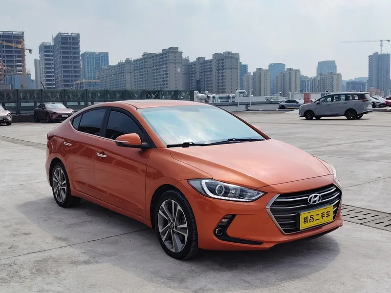Hyundai Elantra Lingdong 2016 1.6L Auto Zhixuan Elite-type exterior photo 3 Hyundai Elantra Lingdong 2016 1.6L Auto Zhixuan Elite-type exterior photo 3