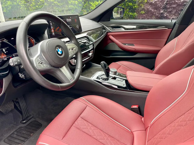 BMW 5 Series 2022 Second change 525Li M Sports suit interior photo 16 BMW 5 Series 2022 Second change 525Li M Sports suit interior photo 16