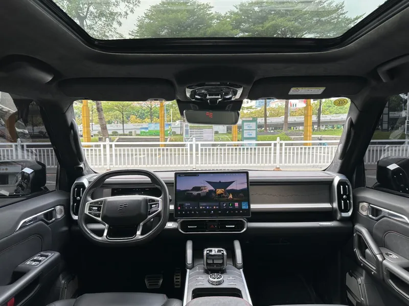 Jetour T2 2023 2.0TD Полный привод Завоевание PRO интерьер фото 11