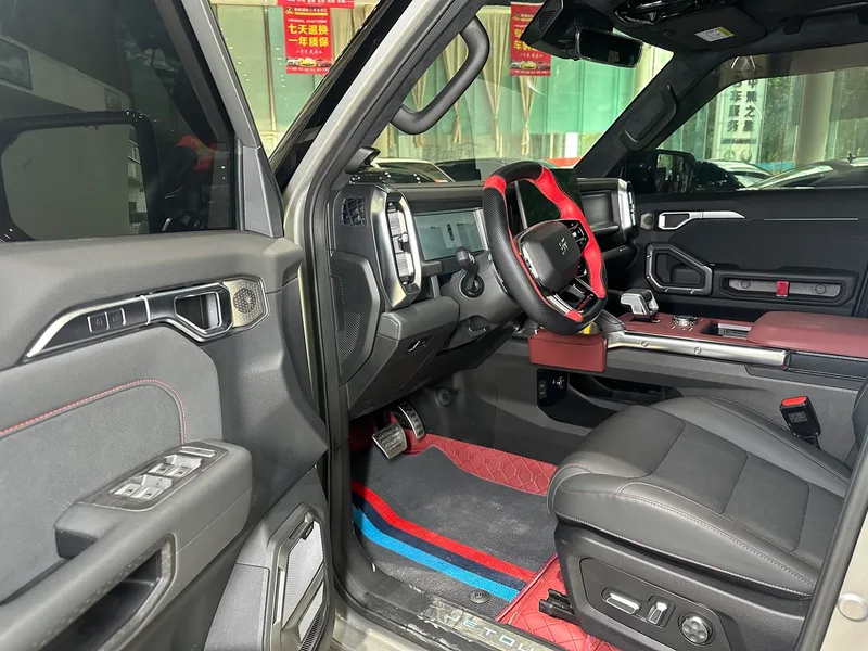 Jetour T2 2024 2.0TD Полный привод Пересечение PRO+ Развлекательная версия интерьер фото 12