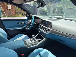 BMW M3 2021 M3 four-door sedan Thunder Edition interior photo 7 BMW M3 2021 M3 four-door sedan Thunder Edition interior photo 7