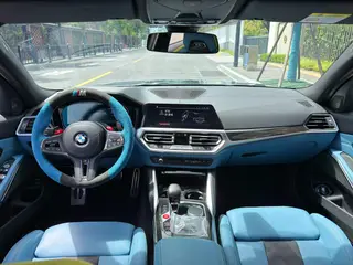 BMW M3 2021 M3 four-door sedan Thunder Edition interior photo 8 BMW M3 2021 M3 four-door sedan Thunder Edition interior photo 8
