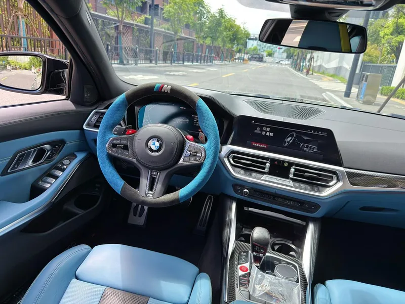 BMW M3 2021 M3 four-door sedan Thunder Edition interior photo 9 BMW M3 2021 M3 four-door sedan Thunder Edition interior photo 9