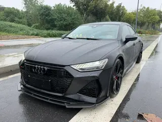 Audi A7L 2023 55 TFSI quattro S-line Edición Black Samurai exterior foto 1