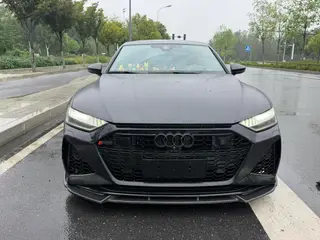 Audi A7L 2023 55 TFSI quattro S-line Edición Black Samurai exterior foto 2