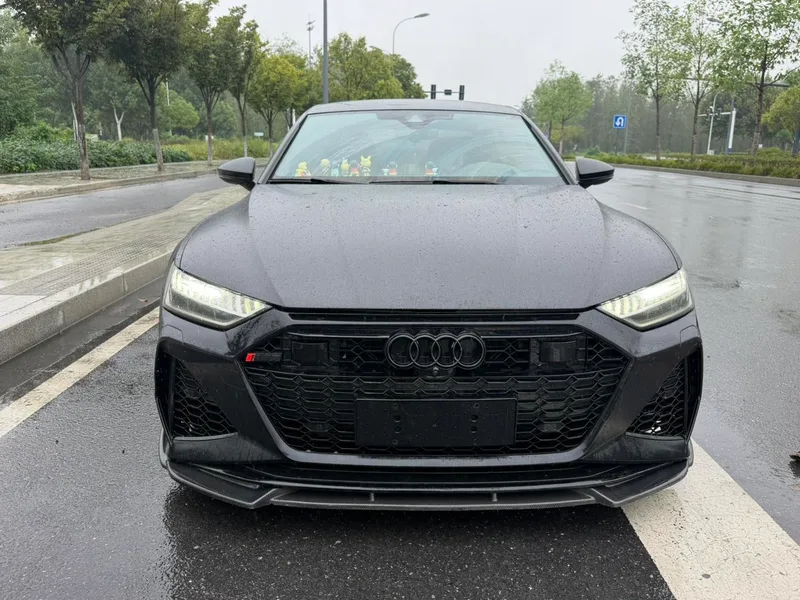 Audi A7L 2023 55 TFSI quattro S-line Edición Black Samurai exterior foto 2