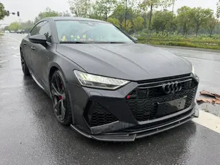 Audi A7L 2023 55 TFSI quattro S-line Edición Black Samurai exterior foto 3
