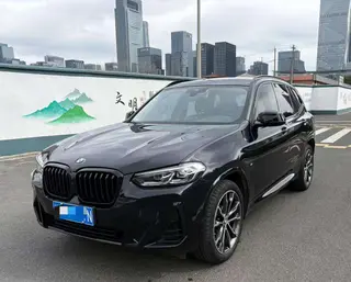 BMW X3 2023 xDrive30i Premium Class M Obsidian Night Suit exterior photo 1