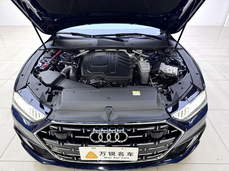 Audi A7L 2024 45 TFSI S-line Conjunto de cristal de flujo de construcción de sueños interior foto 17 Audi A7L 2024 45 TFSI S-line Conjunto de cristal de flujo de construcción de sueños interior foto 17