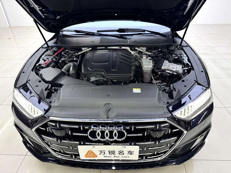 Audi A7L 2024 45 TFSI S-line Conjunto de cristal de flujo de construcción de sueños interior foto 16 Audi A7L 2024 45 TFSI S-line Conjunto de cristal de flujo de construcción de sueños interior foto 16