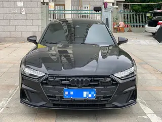 Audi A7L 2023 45 TFSI quattro S-line Black Samurai Edition exterior photo 2