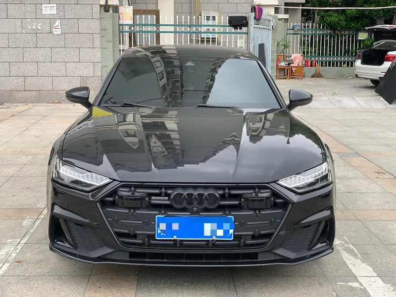 Audi A7L 2023 45 TFSI quattro S-line Black Samurai Edition exterior photo 2