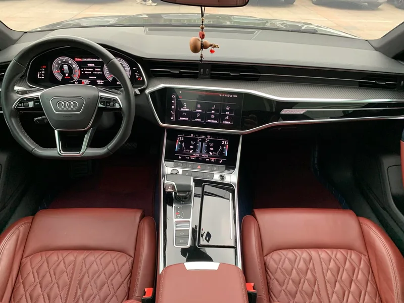 Audi A7L 2023 45 TFSI quattro S-line Black Samurai Edition interior photo 16