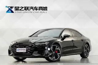 Audi A7L 2024 45 TFSI quattro Version Samurai noir