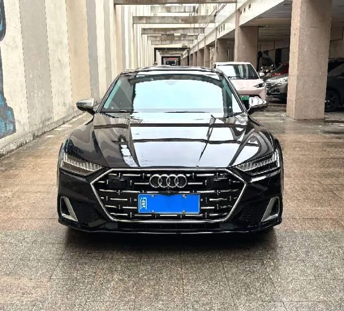 Audi A7L 2024 45 TFSI S-line Conjunto de cristal de flujo de construcción de sueños exterior foto 2