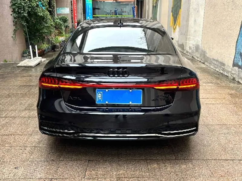 Audi A7L 2024 45 TFSI S-line Conjunto de cristal de flujo de construcción de sueños interior foto 8