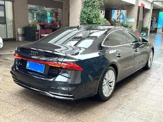 Audi A7L 2024 45 TFSI S-line Conjunto de cristal de flujo de construcción de sueños interior foto 9