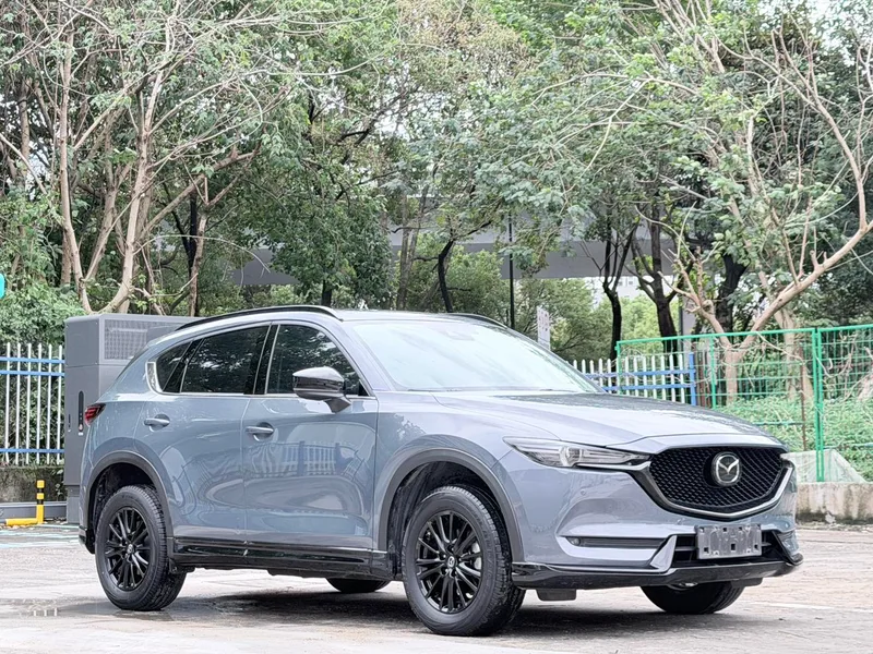 Mazda CX-5 2021 2.0L Automatic two-wheel drive black knight type exterior photo 3