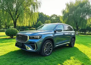 Geely Monjaro 2026 2.0TD High-power automatic four-wheel drive oriental obsidian full moon version exterior photo 1
