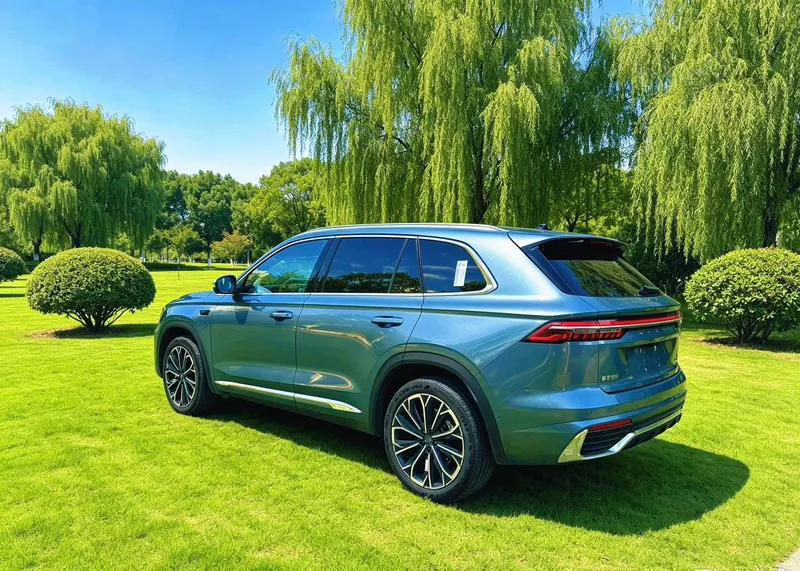 Geely Monjaro 2026 2.0TD High-power automatic four-wheel drive oriental obsidian full moon version exterior photo 6