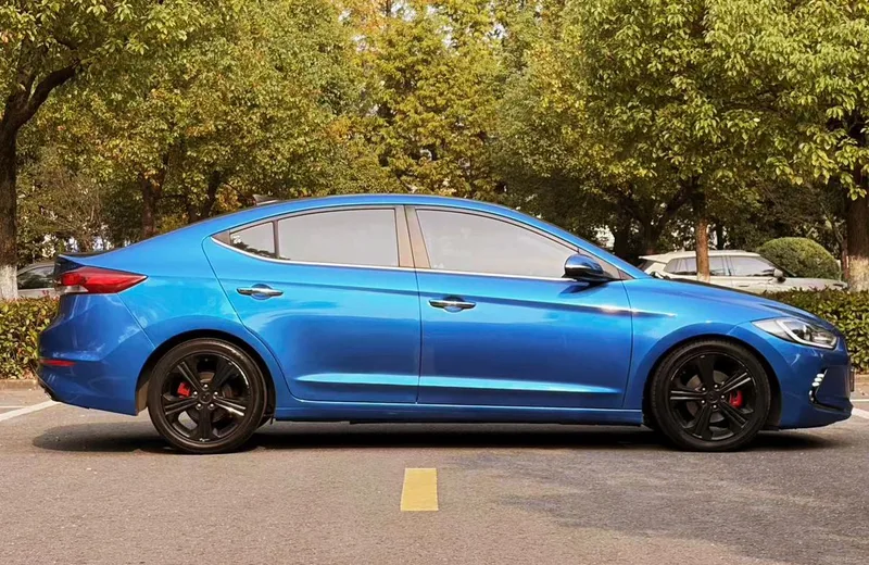 Hyundai Elantra Lingdong 2018 1.4T Double embrayage et éblouissement Type de vitalité extérieur photo 4