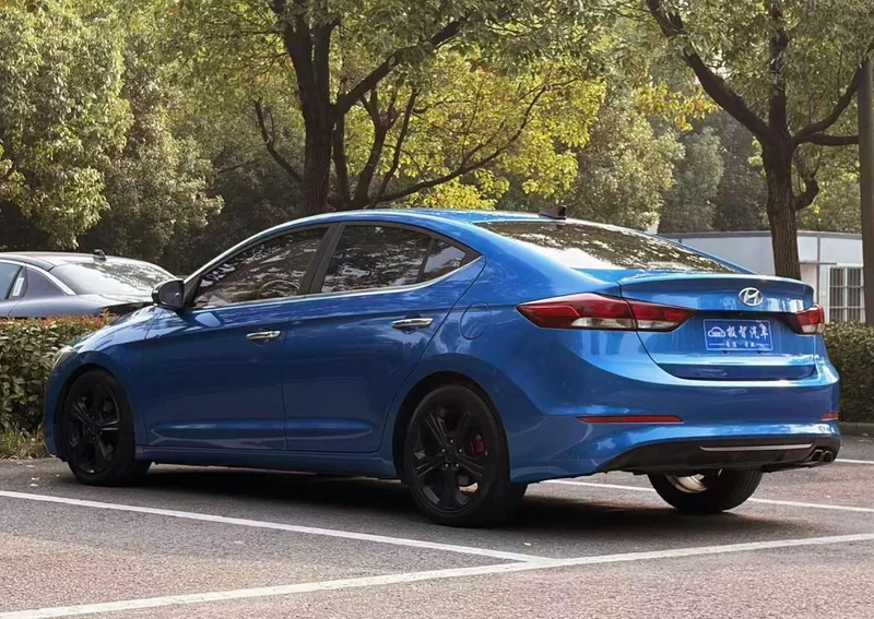 Hyundai Elantra Lingdong 2018 1.4T Double embrayage et éblouissement Type de vitalité extérieur photo 7