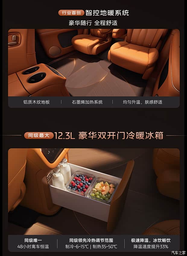 ● Особенности продукта: Всесторонний баланс пространства, комфорта и безопасности, адаптирован для всех семейных сценариев Изображение